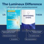 Lumineux Teeth Whitening Strips - 21 Treatments (3 Months) - Peroxide Free - Ena... - Image 7