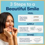 Lumineux Teeth Whitening Strips - 21 Treatments (3 Months) - Peroxide Free - Ena... - Image 8