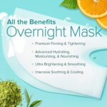 Ebanel Bio Collagen Face Mask, 4-Pack Hydrating Face Masks with 7 Peptides, Hyal... - Image 6