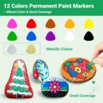 Oil Based Paint Pen, Permanent Paint Marker: Quick-Dry, Waterproof Marker Set of... - Image 6