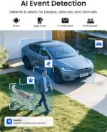 REOLINK 12MP Wired Security Camera System, 4pcs H.265 12 Megapixel UHD PoE Surve... - Image 6