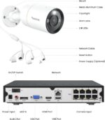 REOLINK 12MP Wired Security Camera System, 4pcs H.265 12 Megapixel UHD PoE Surve... - Image 9