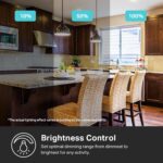 Kasa Smart Dimmer Switch HS220P3, Single Pole, Needs Neutral Wire, 2.4GHz Wi-Fi ... - Image 4