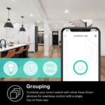 Kasa Smart Dimmer Switch HS220P3, Single Pole, Needs Neutral Wire, 2.4GHz Wi-Fi ... - Image 7