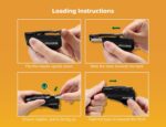 Bostitch Nano Mini Staplers, Black, 2-Pack (1830-2PK) - Image 3