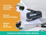 Bostitch Nano Mini Staplers, Black, 2-Pack (1830-2PK) - Image 4