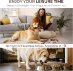 Kseroo 3-Pack Indestructible Dog Chew Toys for Aggressive Chewers: Bacon Flavore... - Image 8