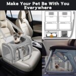 Soft-Sided Cat/Dog/Pet Carrier, Collapsible Pets Travel Carriers for Big Cats/Sm... - Image 8