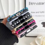 Compatible with iPhone 15 Case, Cute Fashion Aesthetic Striped Pattern Cover for... - Image 8