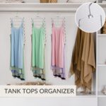 ZEDODIER 2 Pack Tank Top Hanger Space Saving, Bra Hangers for Closet Organizer, ... - Image 5