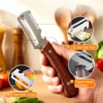 Multi-Functional Vegetable Peeler for Kitchen, 2026 New Stainless Steel Peeler T... - Image 8
