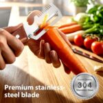 Multi-Functional Vegetable Peeler for Kitchen, 2026 New Stainless Steel Peeler T... - Image 9