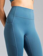 Colorfulkoala Women's Dreamlux High-Waisted No Front Seam Yoga Leggings with Poc... - Image 5