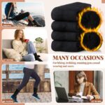 Velice Merino Wool Socks for Women 5 Pairs Warm Winter Hiking Thick Thermal Cozy... - Image 7