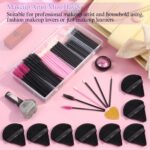 248 Pcs Disposable Makeup Applicators with Triangle Puffs, Mascara wands, Lip/Ey... - Image 3