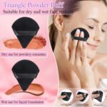 248 Pcs Disposable Makeup Applicators with Triangle Puffs, Mascara wands, Lip/Ey... - Image 5