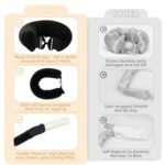 Overnight Heatless Hair Curler Rods Jumbo, Heatless Curls Satin Jumbo Flexi Rods... - Image 4