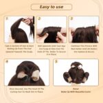Overnight Heatless Hair Curler Rods Jumbo, Heatless Curls Satin Jumbo Flexi Rods... - Image 5