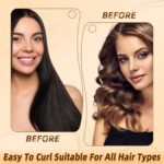 Overnight Heatless Hair Curler Rods Jumbo, Heatless Curls Satin Jumbo Flexi Rods... - Image 6