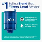 PUR Plus Vertical Faucet-Mount Water Filtration System, Lead-Reducing Filter, Ea... - Image 5