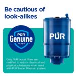 PUR Plus Vertical Faucet-Mount Water Filtration System, Lead-Reducing Filter, Ea... - Image 9