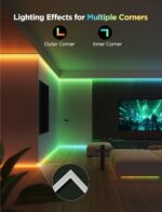 Govee RGBIC LED Strip Lights 32.8ft with Covers, Smart Lights Work with Alexa an... - Image 4
