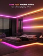 Govee RGBIC LED Strip Lights 32.8ft with Covers, Smart Lights Work with Alexa an... - Image 8