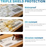 9527 Product Fanfold 4 x 6 Direct Thermal Labels White Perforated Shipping Label... - Image 4