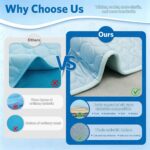 SOMOYA Dog Cooling Mat (Q-Max>0.4) Pet Cooling Pads Blanket Sleeping Kennel Mat,... - Image 9