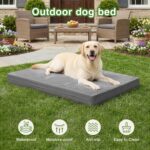 Vonabem Waterproof Outdoor Dog Bed Large Medium Sized Dogs, Washable Crate Pad 3... - Image 4