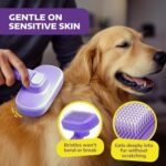 Hertzko Self Cleaning Slicker Brush for Dogs and Cats - Pet Hair Brush for Shedd... - Image 6