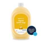 Amazon Basics Liquid Hand Soap Refill, Milk and Honey Scent, Triclosan-Free, pH ... - Image 6