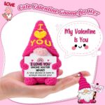 Gifts for Girlfriend Her Birthday - Cute Crochet Gnome Gift for Wife Women Boyfr... - Image 7