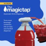 Magic Tap Automatic Drink Dispenser for Fridge, White (1 Pack), No Spill Milk Di... - Image 3