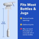 Magic Tap Automatic Drink Dispenser for Fridge, White (1 Pack), No Spill Milk Di... - Image 6