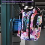 icolor Magnetic Gym Bag Water Bottle Carrier Holder with Phone Pockets & Shoulde... - Image 3