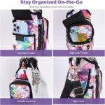 icolor Magnetic Gym Bag Water Bottle Carrier Holder with Phone Pockets & Shoulde... - Image 5