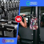 icolor Magnetic Gym Bag Water Bottle Carrier Holder with Phone Pockets & Shoulde... - Image 7
