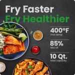 CHEFMAN Multifunctional Digital Air Fryer+ Rotisserie, Dehydrator, Convection Ov... - Image 3