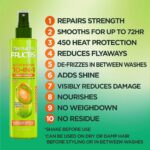 Garnier Fructis Sleek & Shine 10-in-1 Leave In Conditioner Spray for Dry, Frizzy... - Image 3