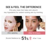 medicube Jelly Gel Mask with Salmon DNA PDRN Pink Collagen | Overnight Face Mask... - Image 6