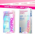 InoPro Teeth Whitening Strips 14 Treatments Kit - Enamel Safe Teeth Whitener, Pe... - Image 3
