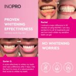 InoPro Teeth Whitening Strips 14 Treatments Kit - Enamel Safe Teeth Whitener, Pe... - Image 4