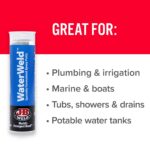 J-B Weld 8277 WaterWeld Epoxy Putty Stick - 2 oz. - Image 4
