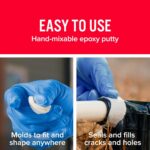 J-B Weld 8277 WaterWeld Epoxy Putty Stick - 2 oz. - Image 5