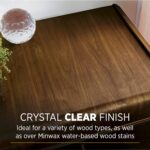 Minwax 233334444 Polycrylic Protective Wood Finish, Clear Satin, ½ Pint - Image 5