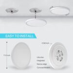 MELEGAN Smart Led Ceiling Light Flush Mount, 12 Inch 24W Ceiling Light Fixture D... - Image 4