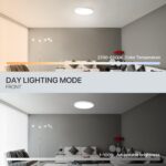 MELEGAN Smart Led Ceiling Light Flush Mount, 12 Inch 24W Ceiling Light Fixture D... - Image 5