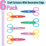 Mr. Pen- Craft Scissors Decorative Edge, 6 Pack, Bright, Zig Zag Scissors for Cr... - Image 3