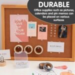 120-Pack Push Pins for Bulletin Board, Thumb Tacks with Clear Plastic Tip and St... - Image 5